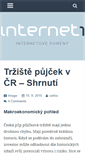 Mobile Screenshot of internet1.cz